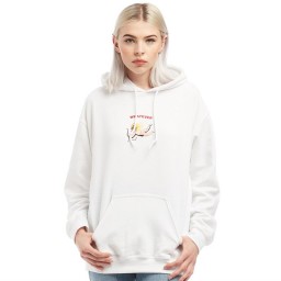Adolescent Clothing Whatever Hoodie White