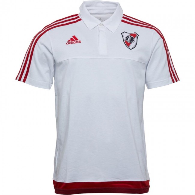 adidas River Plate Polo White/Power Red