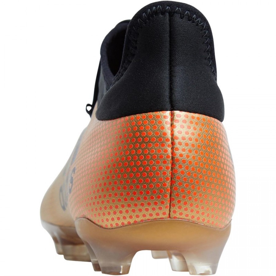 adidas X 17.2 FG Tactile Gold Metallic Black Solar Red