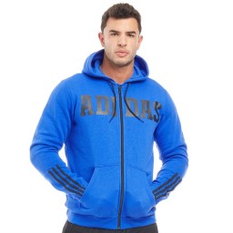 adidas Davivo Full Hoodie Blue