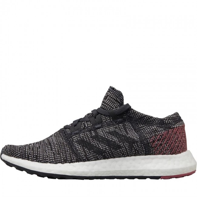 adidas PureBOOST Go Carbon/Carbon/Trace Maroon