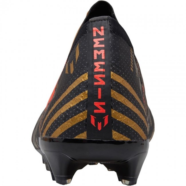 adidas Nemeziz Messi 17+ 360 Agility FG Black/Solar Red/Tactile Gold Metallic