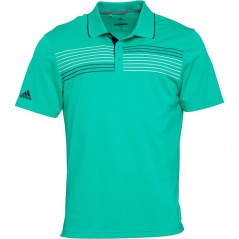 adidas Golf Essentials Textured Polo Hi-Res Green/Collegiate Navy