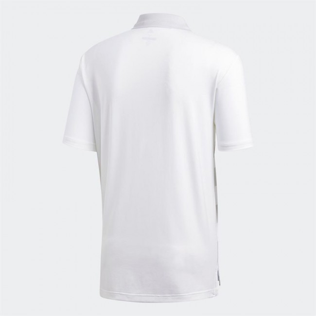 adidas Golf Ultimate365 Rugby Polo White/Grey One