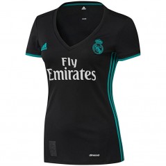 adidas RMCF Real Madrid Away Replica Jersey Black/Aero Reef