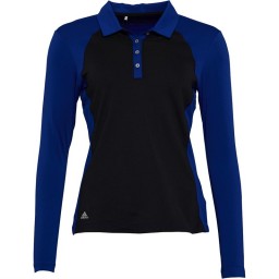 adidas Golf Midweight Polo Mystery Ink/Black