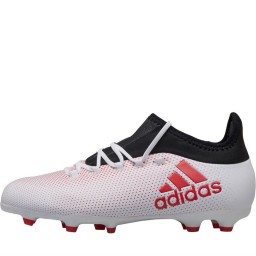 adidas Junior X 17.1 FG Grey/Real Coral/Black