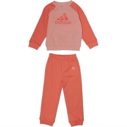 adidas Baby Jogger Set Haze Coral/Chalk Coral/Hi-Res Orange