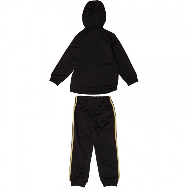 adidas Baby Shiny Jogger Set Black/Gold Metallic