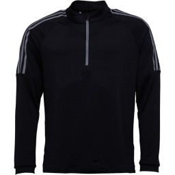 adidas 3 Stripes 1/2 Golf SweatBlack