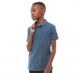 Farah Junior Bugsworth Polo Race Blue