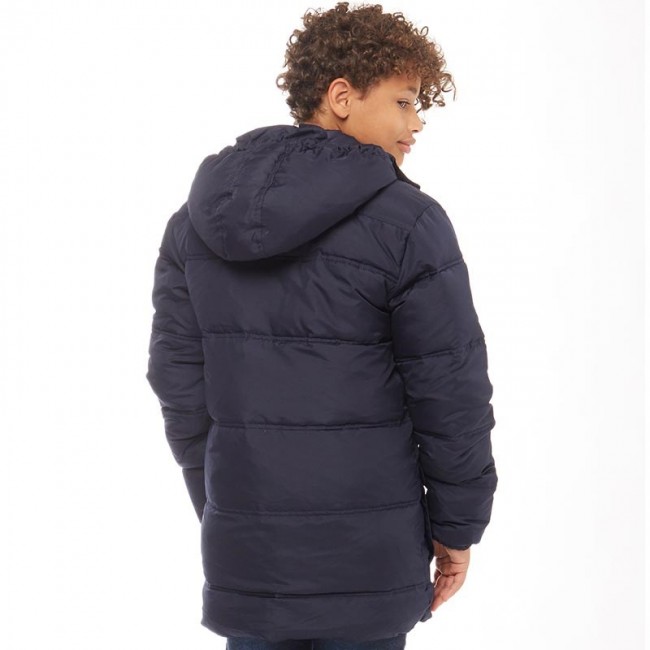 Farah Junior Leyton Wadded Navy Blazer