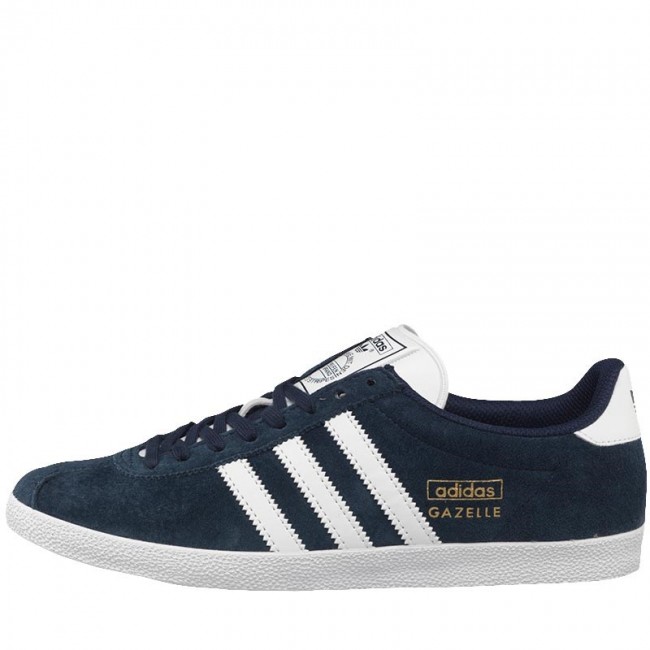 adidas Originals Gazelle OG Dark Indigo/White/Metallic Gold