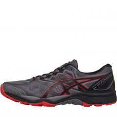 Asics GEL-Fuji Trabuco 6 Trail Carbon/Red Alert