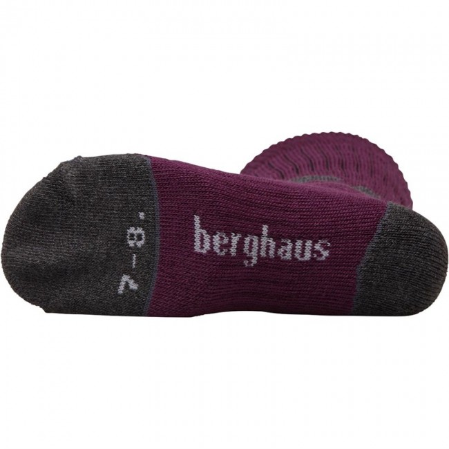 Berghaus Trekmaster Merino Hiking Dark Purple/Dark Grey