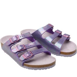 Birkenstock Kids Florida Birko-Flor Reflection Lilac