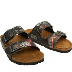 Birkenstock Arizona Birko-Flor DD Kylo Ren Black Red