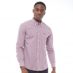 Ben Sherman Gingham Red