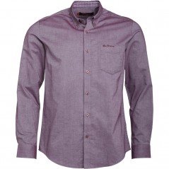 Ben Sherman Oxford Burgundy