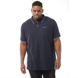 Ben Sherman Plus Size 2B Pique Polo Navy