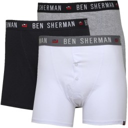 Ben Sherman Lenny Black/White/Grey