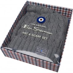 Ben Sherman Reyes Cable &amp; Set Grey