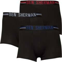 Ben Sherman Elias Boxer Black/Red/Blue/Denim