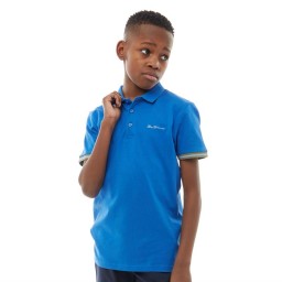 Ben Sherman Junior Polo Nautical Blue