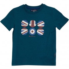 Ben Sherman Circular Flag T-Stargazer Marl
