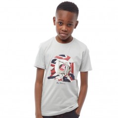 Ben Sherman Junior PhotoTarget T-Belgian Block