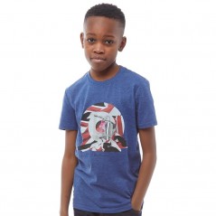 Ben Sherman Junior PhotoTarget T-Ocean Blue Marl