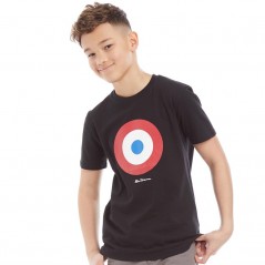 Ben Sherman Junior Target T-Black