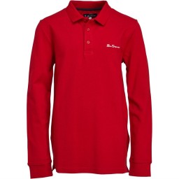 Ben Sherman Junior Polo Dawn Red