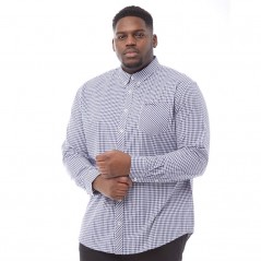 Ben Sherman Plus Size Gingham Blue
