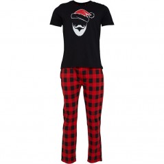 Brave Soul Beard Set Black/Red