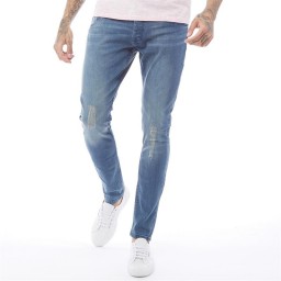 Brave Soul Rex Skinny Blue Wash