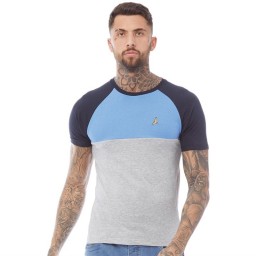 Brave Soul Circuit T-Dark Navy/Sapphire Blue