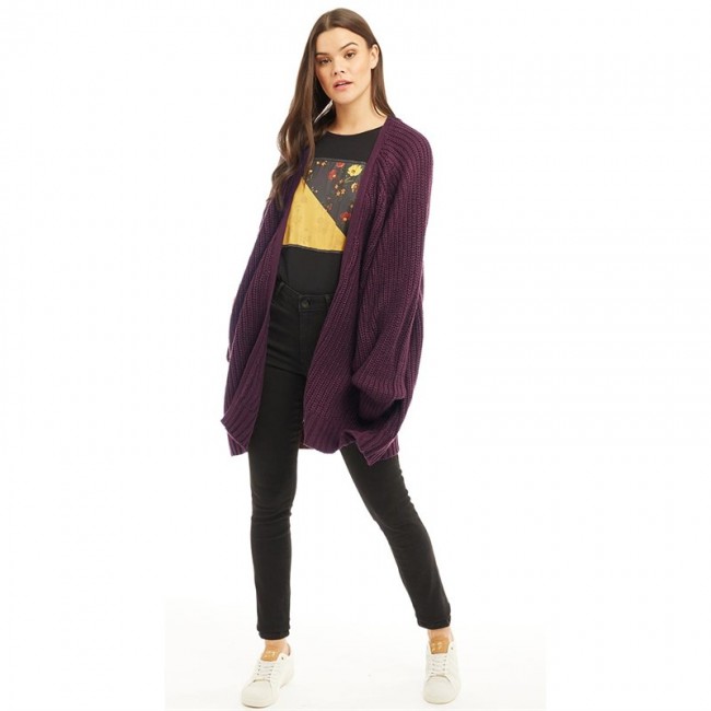 Brave Soul Sepal Chunky Mulberry