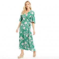 Brave Soul Maxi Grass Green White