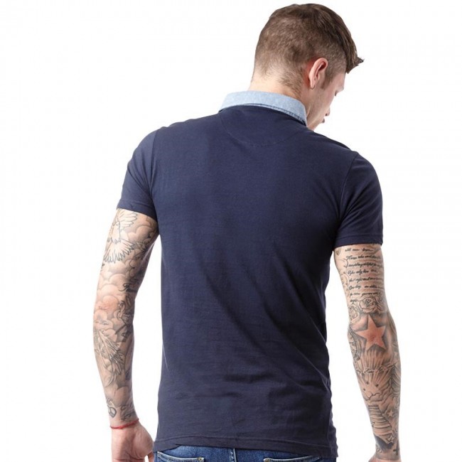 Brave Soul Chimera Polo Navy/Denim