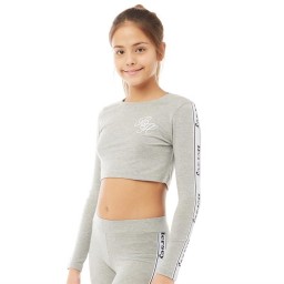 Beck And Hersey Junior Gracie Tape T-Light Grey Marl