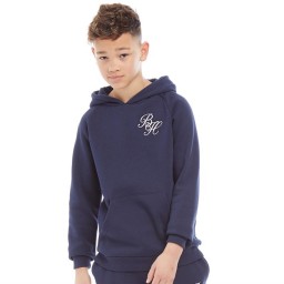 Beck And Hersey Junior Oscar Hoodie Navy/White