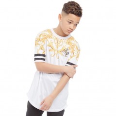Beck And Hersey Junior Lorenzo T-White/Gold/Black