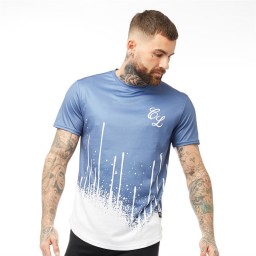 Closure London Splatter T-Navy/White