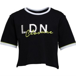 Closure London Junior Cropped T-Black