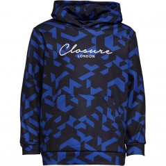 Closure London Junior Hoodie Blue