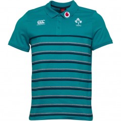 Canterbury Ireland Rugby Jersey StPolo Tile Blue