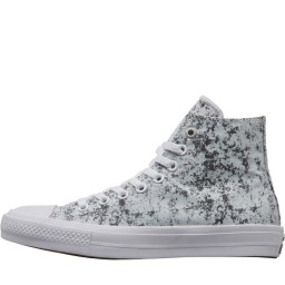 Converse Chuck Taylor All Star II Reflective Wash Hi White/Pure Silver