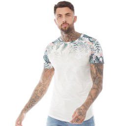 Crosshatch Jemison Floral Sub T-White