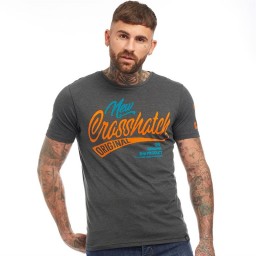 Crosshatch Maglioc T-Charcoal Marl